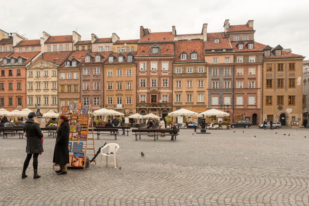 P&O Serviced Apartments Old Town Square Studio Warszawa Exteriör bild